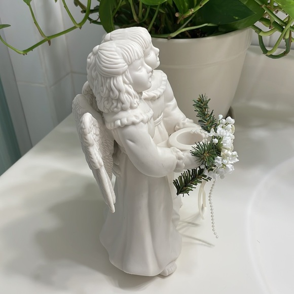 Vintage Growth 1997 Singing Angels Cherubs 9” Taper Cand… - Picture 3 of 11